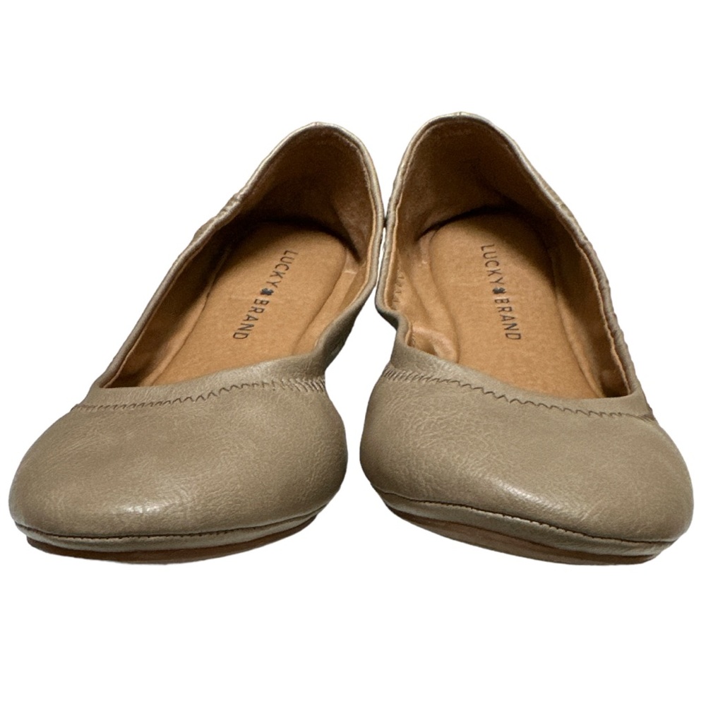 Lucky Brand Emmie Flats Size 6 Nude